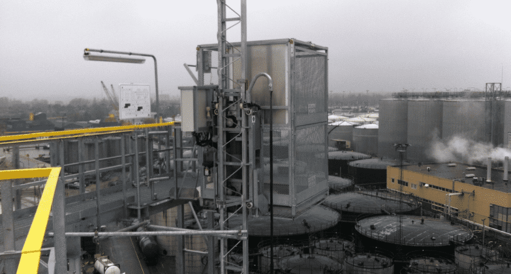 Industriële lift PT500SP en PT1000SP voor personenvervoer - De Jong's Liften
